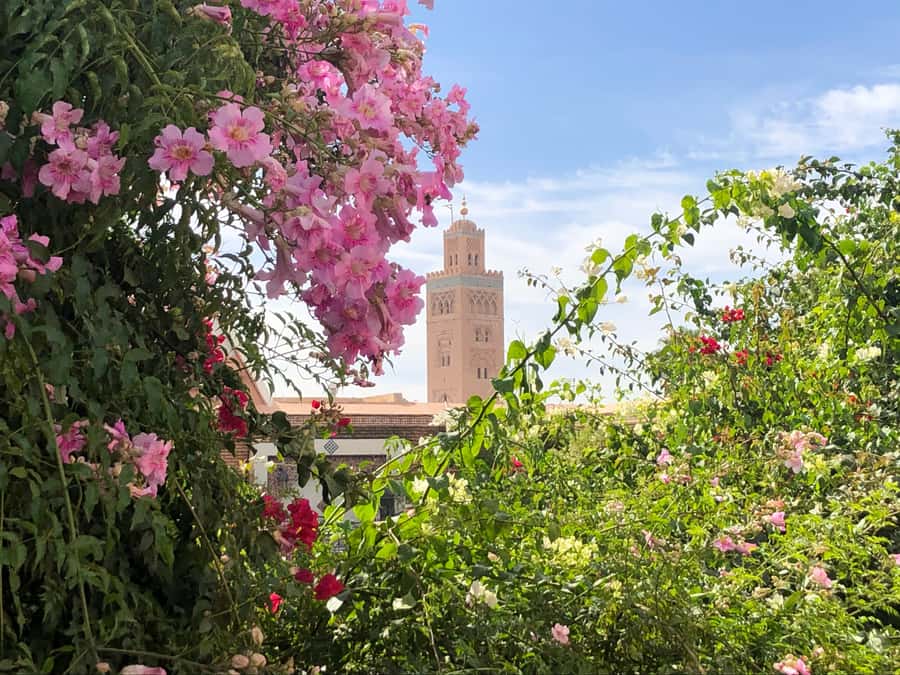Marrakech: Customized Guided Walking Tour - Koutoubia Mosque skyline views, plus the meaning behind the landmark