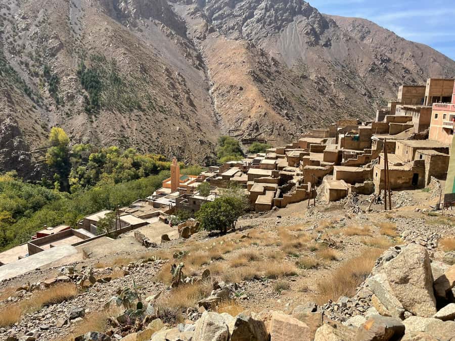 Marrakech: Day E-Bike Tour & Atlas Mountains - First stops in the valley: photos, guided talk, and a real sense of place