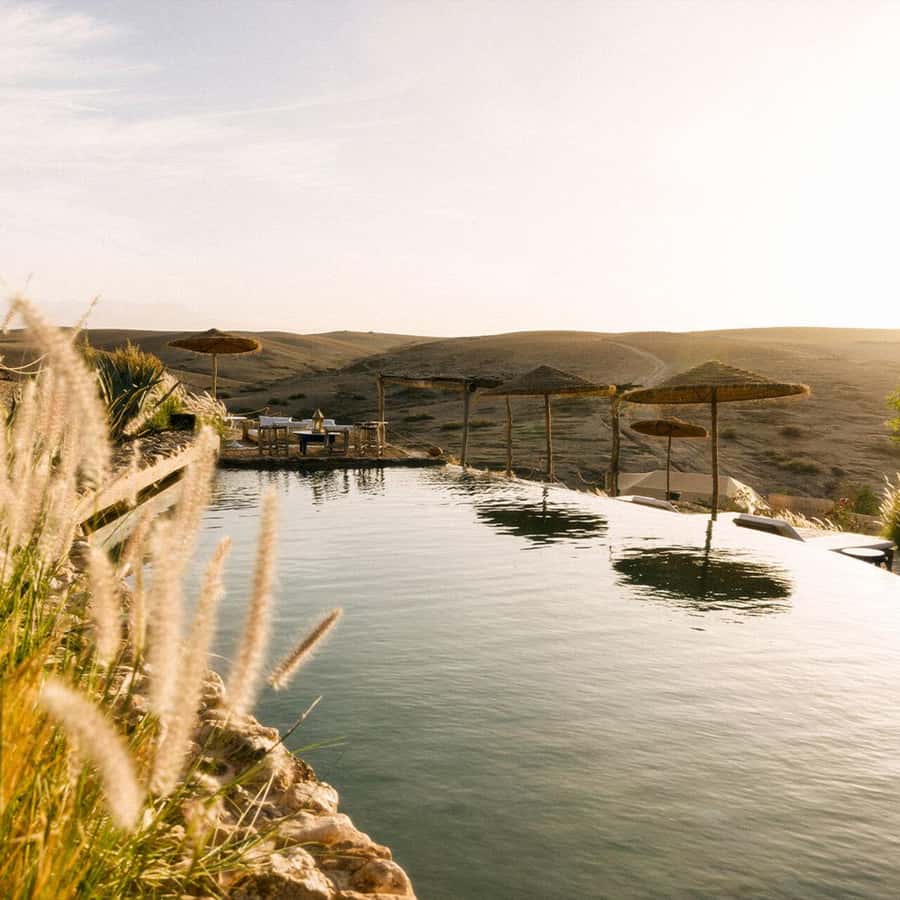 Marrakech: Day Pass in The Desert, swimming pool and lunch - A desert pool day that actually feels calm