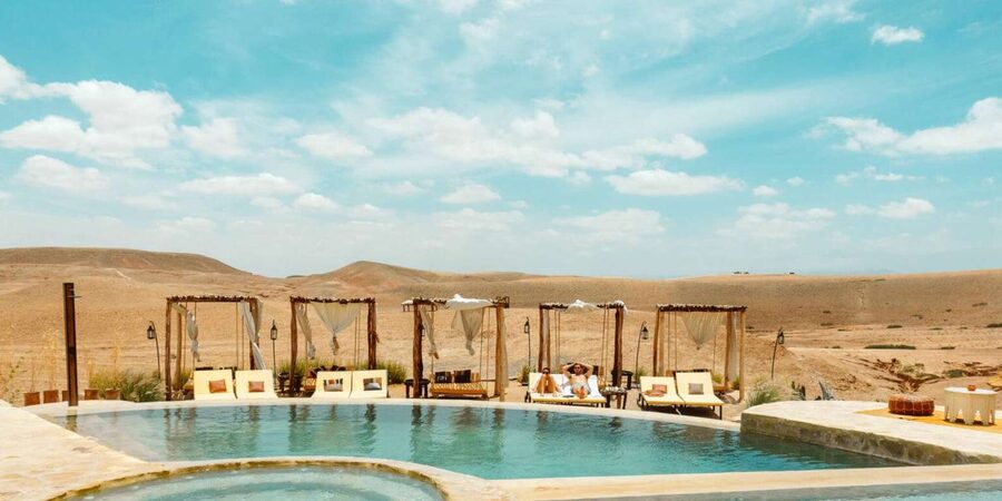 Marrakech: Day Pass in The Desert, swimming pool and lunch - Agafay Desert camp: swimming, pool views, and the rhythm of the day