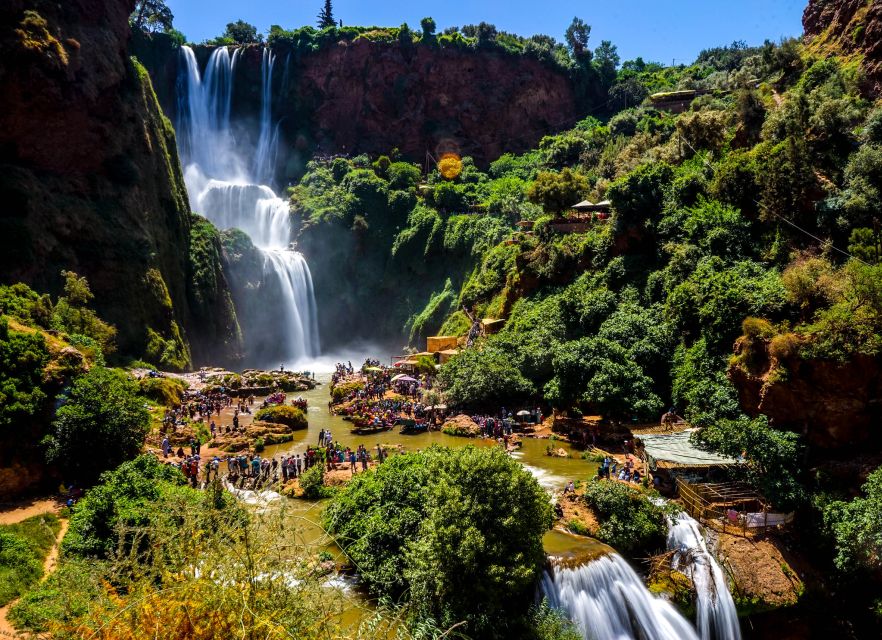 Marrakech: Day Tour to Ouzoud Waterfalls with Boat Trip - The boat ride: getting close to the misty power