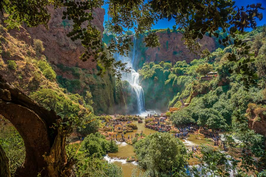 Marrakech: Day Tour to Ouzoud Waterfalls with Boat Trip - Berber tagine and the taste stop that actually fits the place