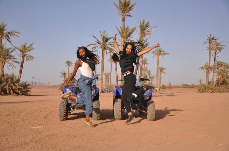Marrakech: Desert and Palm Grove Quad Tour with Tea - How the Two Stops Shape the Whole Quad Experience