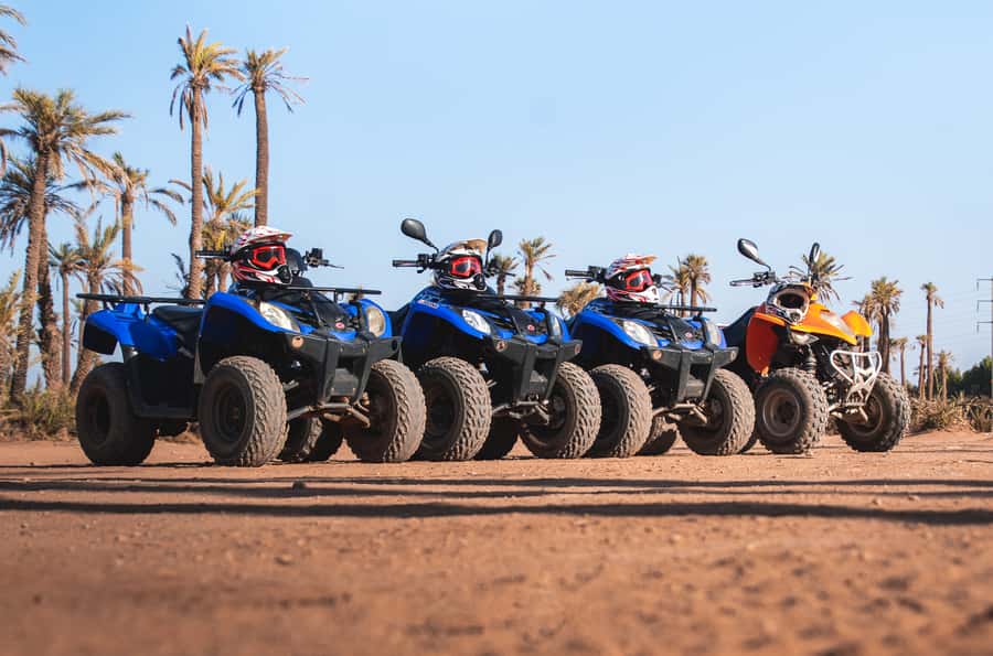 Marrakech: Desert and Palm Grove Quad Tour with Tea - Optional Camel Ride: A Slower Desert View Without Giving Up the Fun