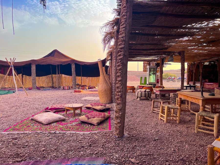 Marrakech: Desert and Palm Grove Sunset Quad Tour with Tea - First roll-out: safety briefing plus practice on the quad