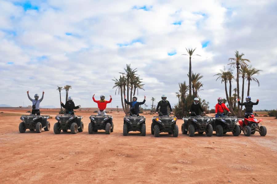 Marrakech Desert & Palm Grove Quad Bike Tour - Palmeraie and Desert Tracks: Where the Ride Gets Fun
