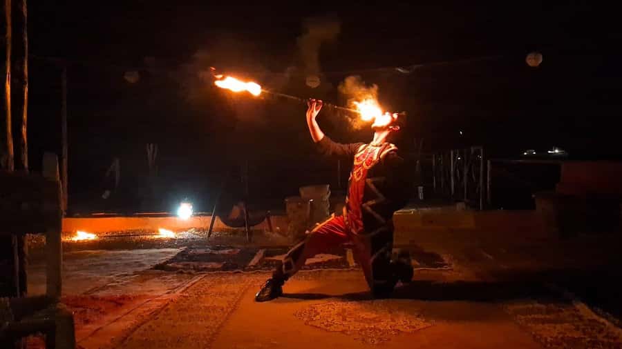 Marrakech: Desert Quad Bike Tour with Tea & Optional Dinner - The van ride sets the tone for the evening