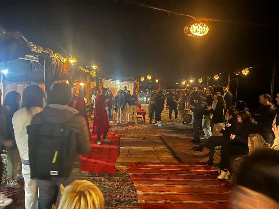 Marrakech: Desert Quad Bike Tour with Tea & Optional Dinner - The optional dinner and desert show, what to expect