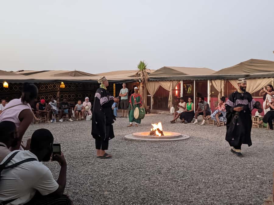 Marrakech Desert Sunset: Quad Biking, Dinner & Fire Show - Argan Oil Cooperative Stop, A Useful Morocco Detour