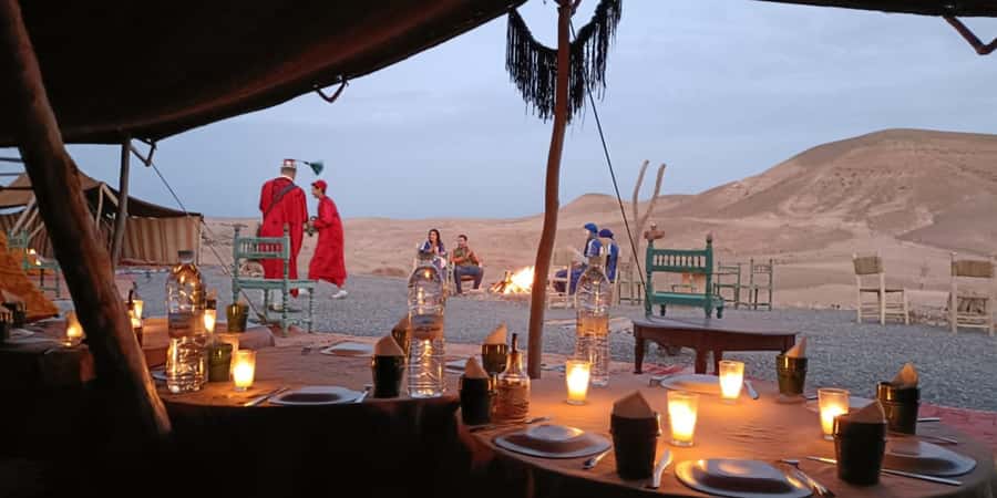 Marrakech: Dinner in Agafay Desert, Fire show & Camel Ride - Key highlights before you go