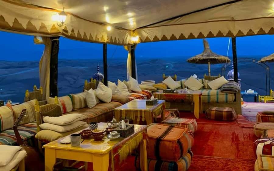 Marrakech Dinner Show Agafay Desert with Camels swiming pool - Language, Group Atmosphere, and Guide Quality