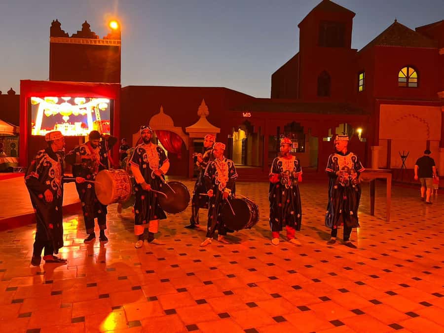 Marrakech: Dinner show and Fantasia in Chez Ali - How Chez Ali creates an Arabian Nights feeling in Marrakech