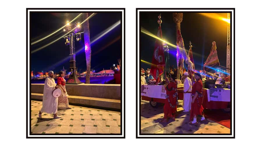 Marrakech: Dinner show and Fantasia in Chez Ali - Four courses of Moroccan food under a tent