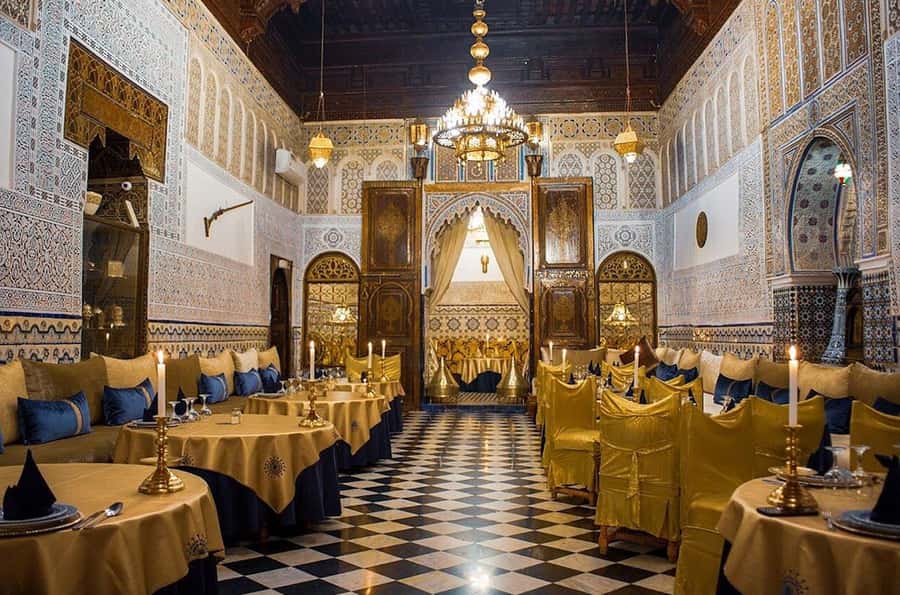 Marrakech: Dinner Show at Dar Essalam Restaurant - The Building and the Rooms: Architecture That Changes the Mood