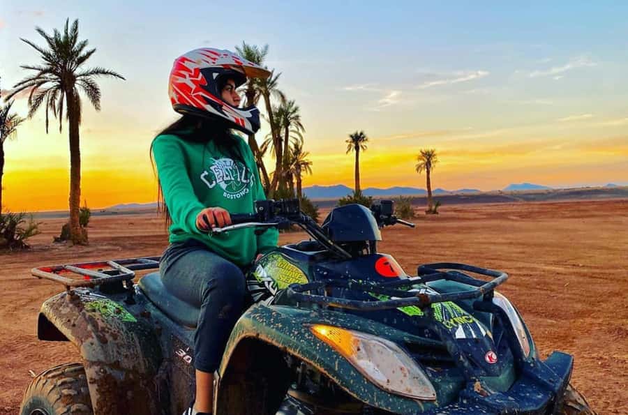 Marrakech: Dunes of the Palmeraie Quad Bike Ride with Tea - Pickup and Getting Out to the Palmeraie Without Headaches