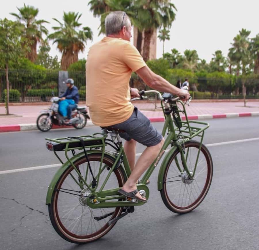 Marrakech : Electric Bicycle City Tour - Meeting at Sofitel Esplanade, and Finding Your Bike Fast