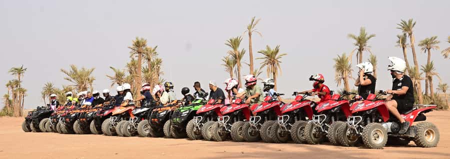 Marrakech:excursion quad in Oasis palm & jbilat desert,tea - Marrakech quad bike tour through Palmeraie and Jbilat desert: what you’re really signing up for