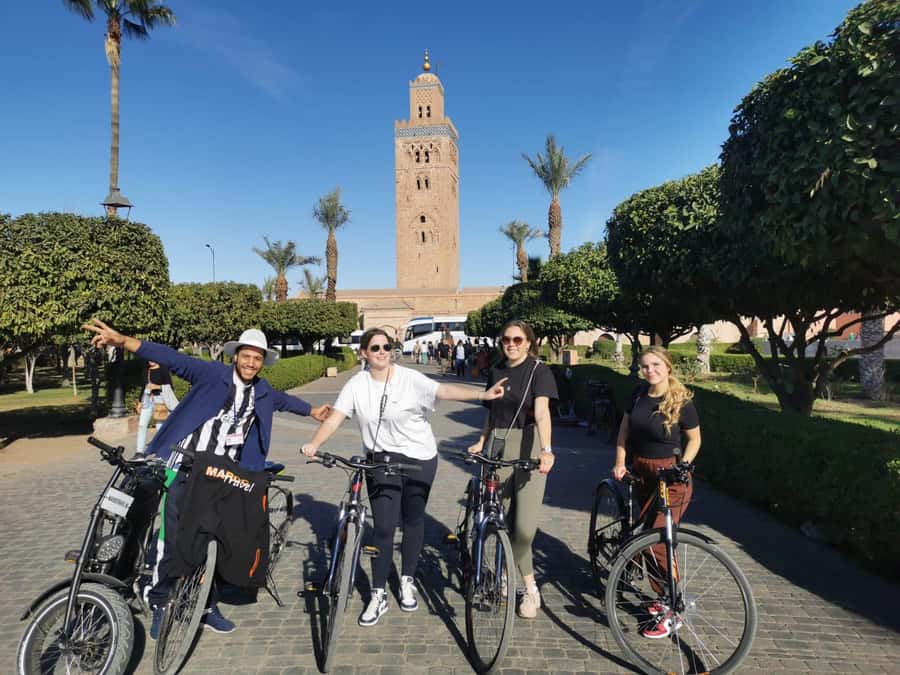 Marrakech: Guided Bike Tour with a local Guide - Setting Off From Gueliz: Morocco Toubkal Adventure and the Straightforward Start