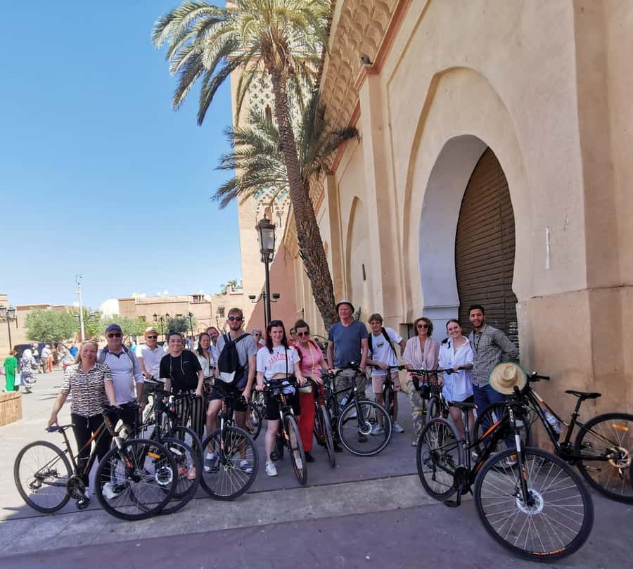 Marrakech: Guided Bike Tour with a local Guide - Jemaa el Fnaa: Capturing the Noise, Colors, and Sounds