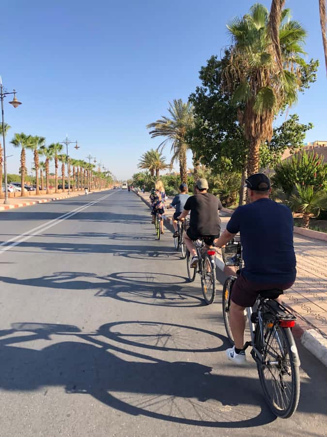 Marrakech:Guided City Cycling Tour - Culture, Colors & Charm - Kasbah time: royal neighborhood energy and the feel of age