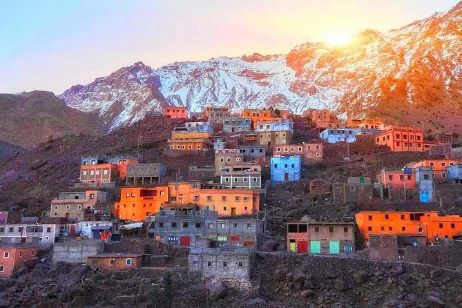 Marrakech High Atlas mountains 3 Valleys waterfalls & Camel Ride - Tachdirt and Amizmiz valleys, plus the mountain viewpoints that make the trip
