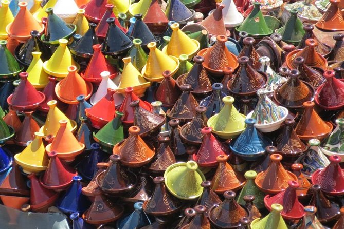 Marrakech Highlights: Private Guided City Tour - Souk Semmarine: Fabrics, Antiques, Food, and Spices