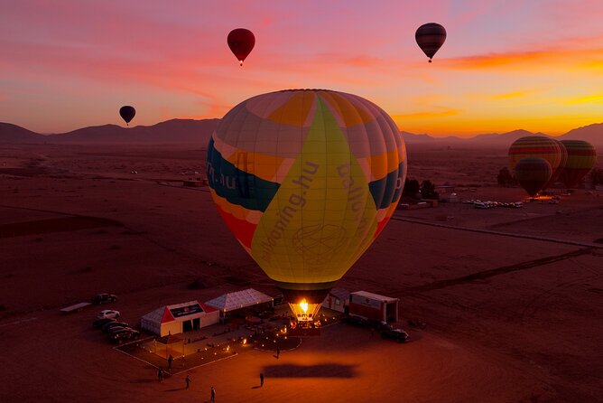 Marrakech: Hot Air Balloon at Sunrise - Snack breakfast before takeoff: simple, but smart