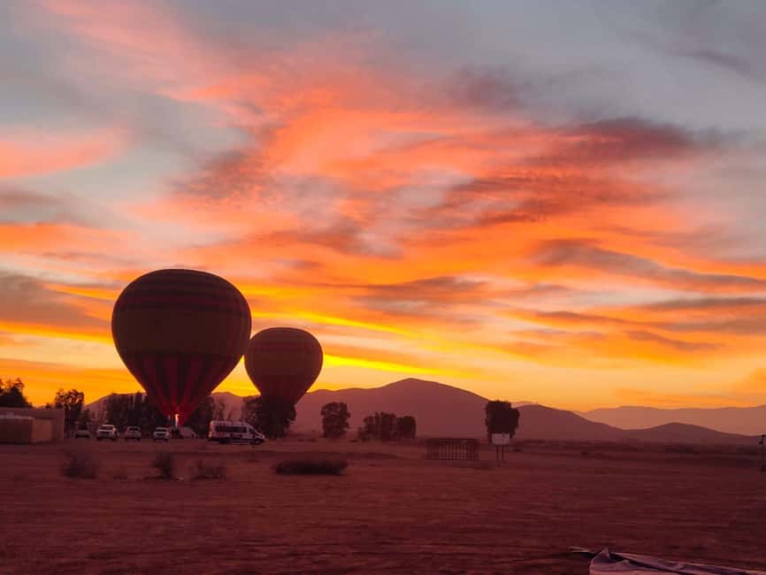 Marrakech: hot-air balloon flight with view of the Atlas Mountains and Berber breakfast - Key things I’d circle in your booking