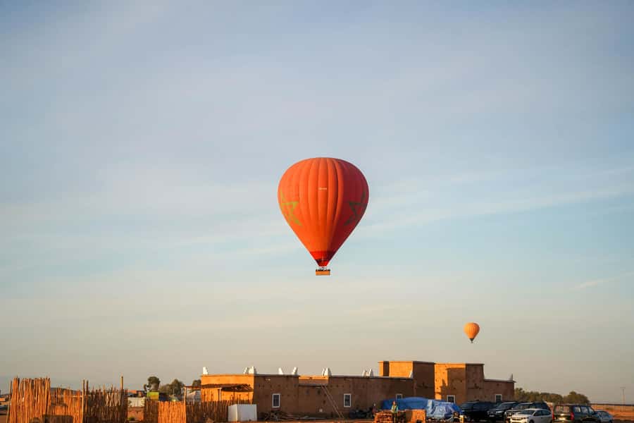 Marrakech: Hot Air Balloon Ride with Breakfast & Transfer - Landing, celebrations, and your personalized keepsake