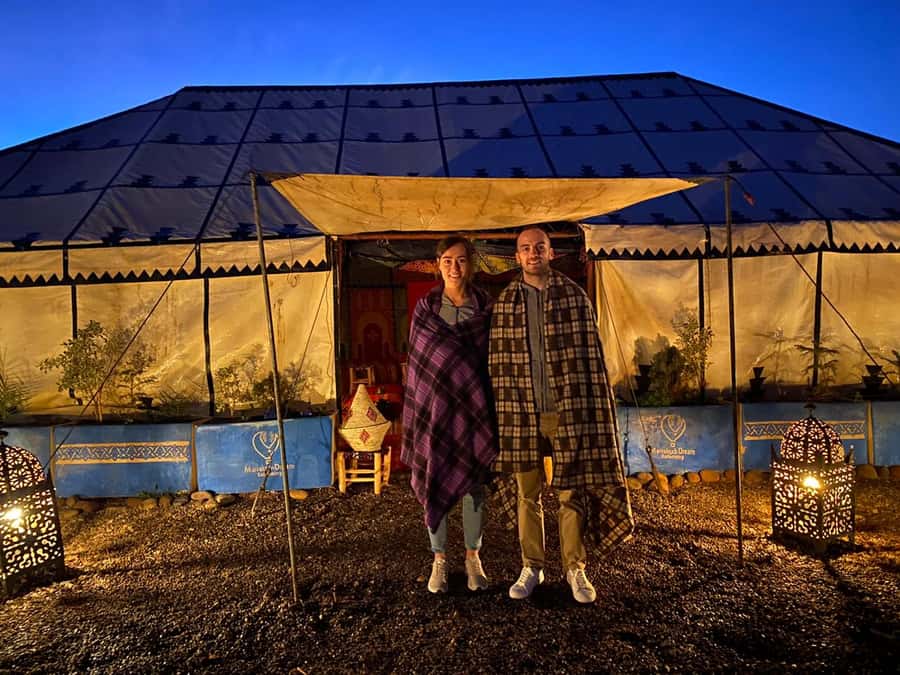 Marrakech: Hot Air Balloon Ride with Traditional Breakfast - Traditional breakfast in a Moroccan tent, the real local payoff