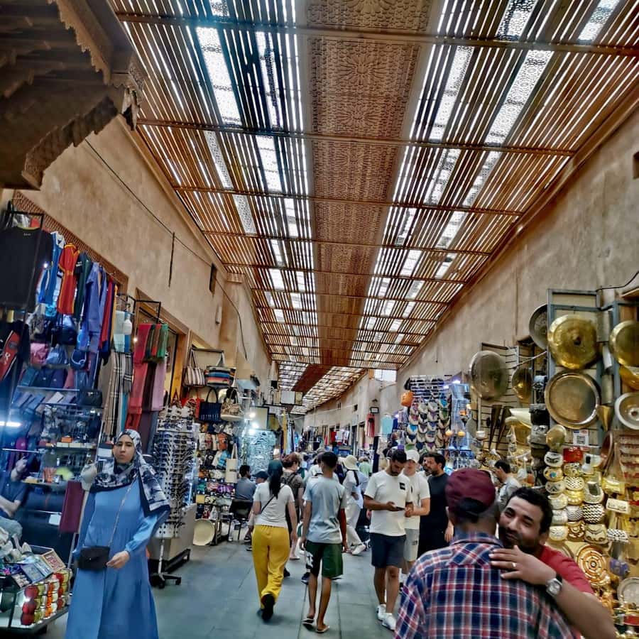 Marrakech Inviting shop around with your local guide - How the Guide Helps With Bargaining Without Making It Awful
