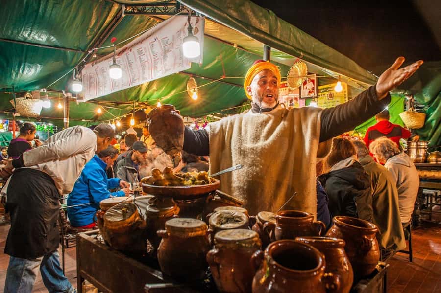 Marrakech: Jemma El Fnaa Food Tour with Dinner - The Route Through the Medina: Riad Zitoun Jdid, the Mellah, and Souk Semmarine
