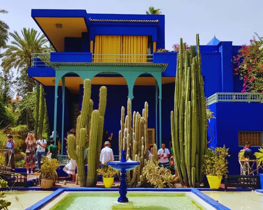 Marrakech: Majorelle & Menara Garden Tour and Carriage Ride - Majorelle Garden: cobalt blue art and a real sense of place