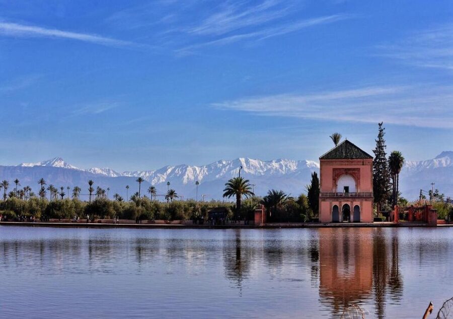 Marrakech: Majorelle & Menara Garden Tour and Carriage Ride - The driving in-between: what you see around Hivernage and Mamounia