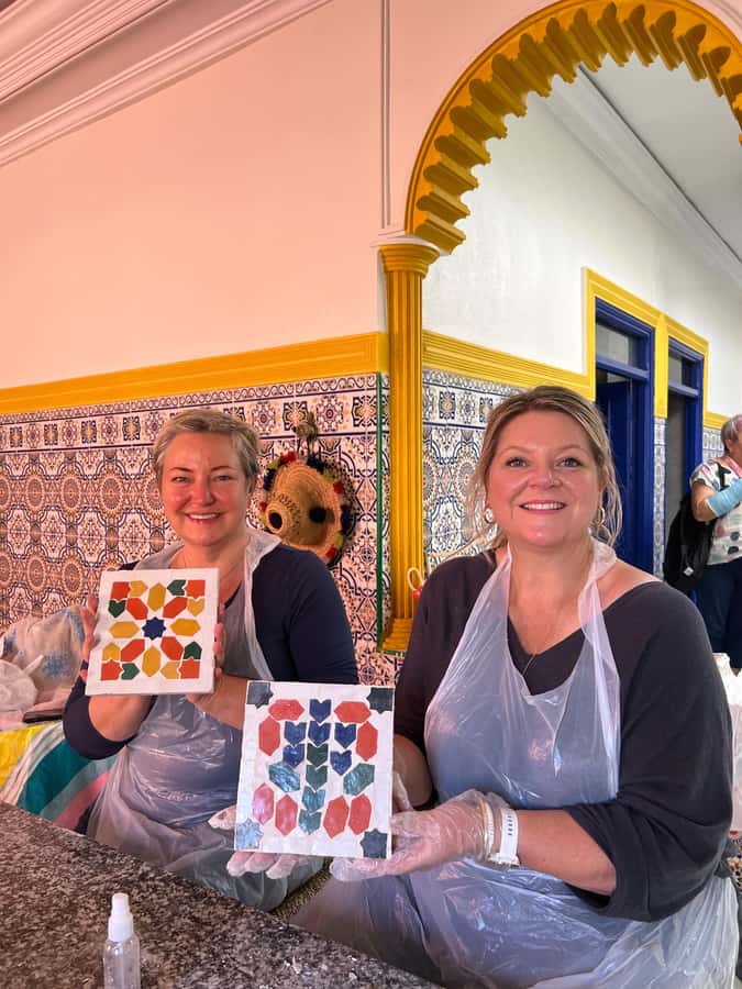 Marrakech: Make Your Own Moroccan Zellige Mosaic Masterpiece - The 2-hour flow: history, design rules, then your mosaic