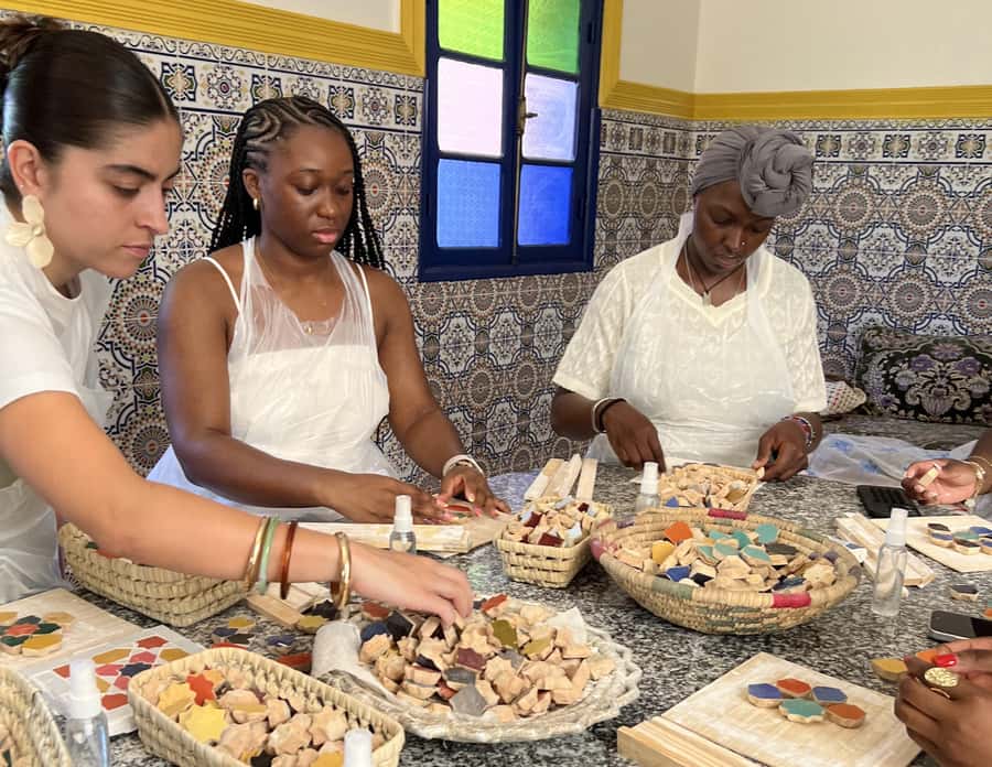Marrakech: Make Your Own Moroccan Zellige Mosaic Masterpiece - What you take home, and how to make it last