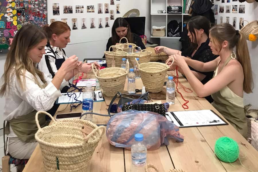 Marrakech Medina Basket Embroidery Workshop - Finding the Workshop in the Medina, Without the Stress