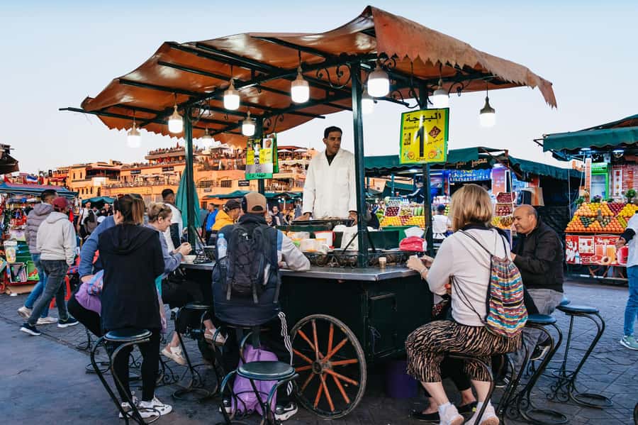 Marrakech: Medina by Night Walking Tour with Moroccan Tea - Key highlights you’ll actually feel on the ground
