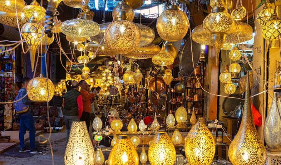 Marrakech: Medina Souks, Hidden Markets and Shopping Tour - Aromas, oil, spices, herbs, and the Berber craft angle