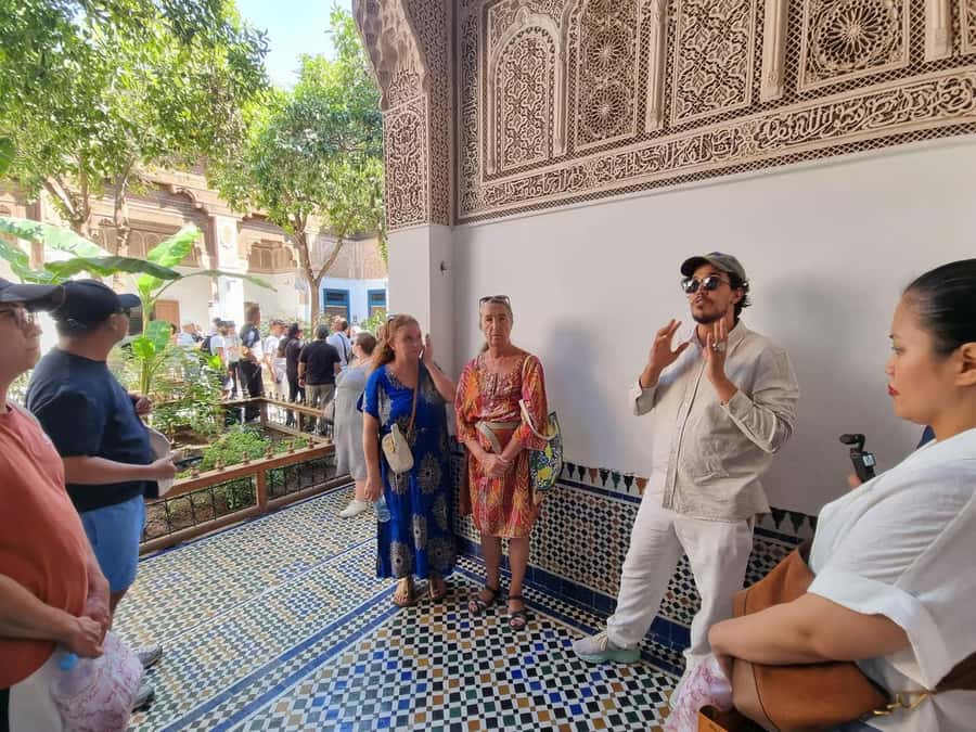 Marrakech: Monuments, Souks and Medina Guided Walking Tour - Bahia Palace: where craftsmanship does the talking
