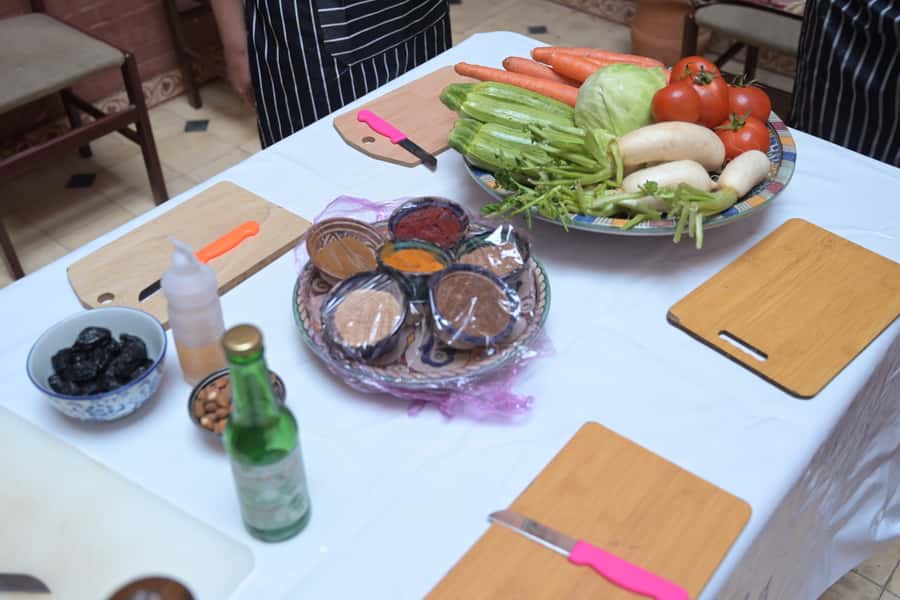 Marrakech: Moroccan Cooking Class for vegetarians and vegan - Starting Point in the Medina: Next to Andalusia Restaurant