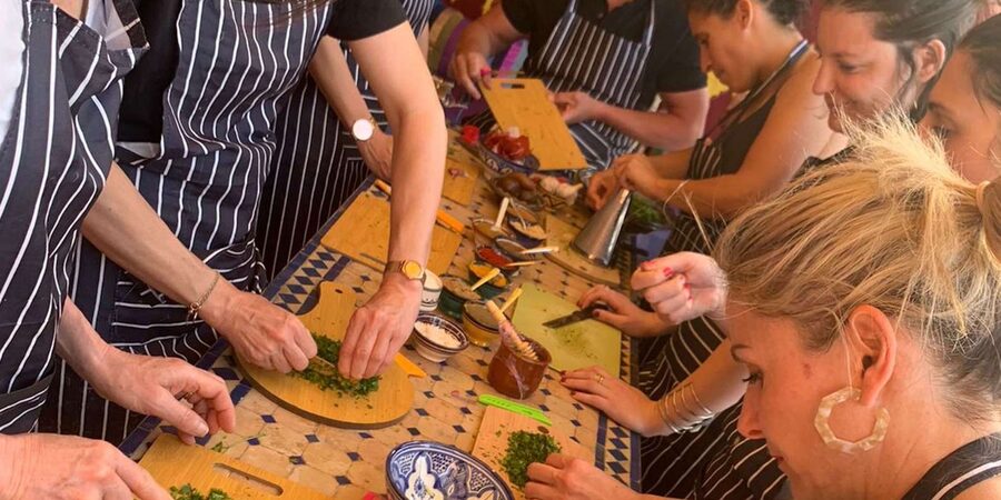 Marrakech: Moroccan Cooking Class for vegetarians and vegan - Dessert Finish: A Sweet Ending to the Learning Loop