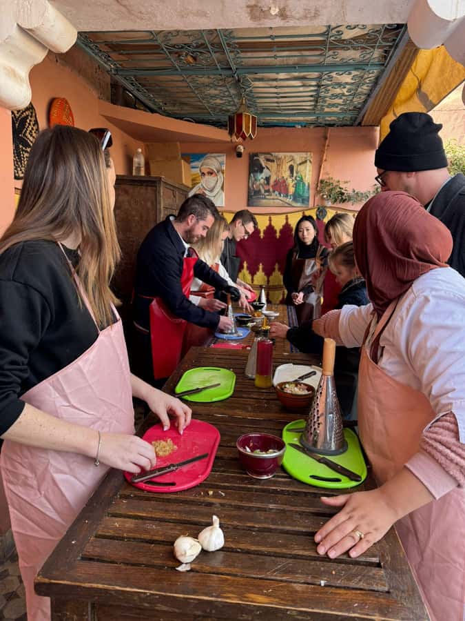 Marrakech: Moroccan Cooking Class with a Local Family - Knife Skills, Rooftop Air, and the Pace of a Moroccan Kitchen