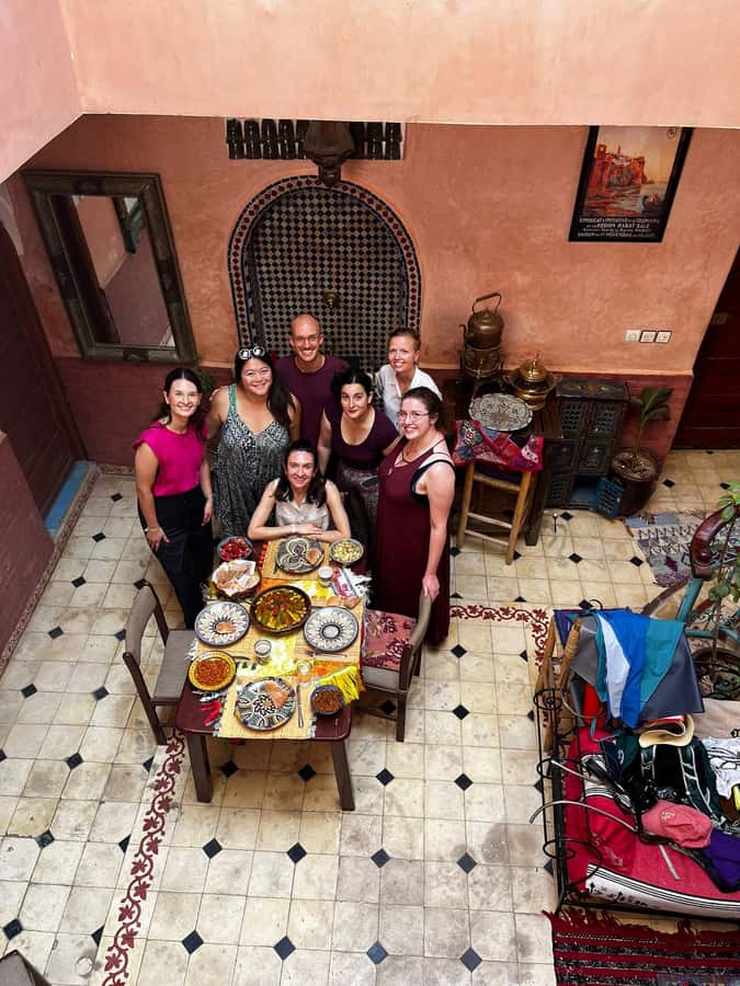 Marrakech: Moroccan Cooking Class with a Local Family - Finding the Meeting Point Near Andalusia Restaurant