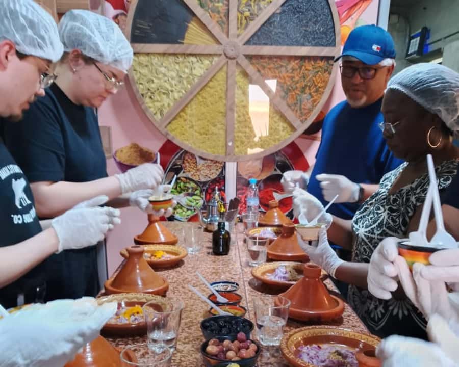 Marrakech: Moroccan Cooking Class with Pickup - Pickup to mint tea: what the start feels like