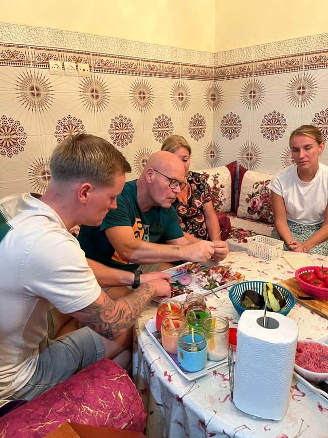 Marrakech: Moroccan Cuisine Cooking Class in Local Home - Dessert and the Moroccan Table: Fruit Salad, Plating Tips, and Eating Together