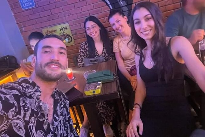 Marrakech Nightlife Adventure: The Ultimate Pub Crawl - Stop 1, Moulay Rachid: photos, a local bar, and Moroccan wine and beer