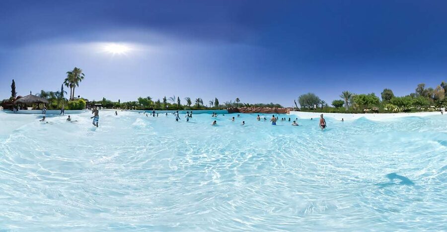 Marrakech: Oasiria Water Park Entrance Ticket - Wave Pool Drama: The Biggest Swells in Africa