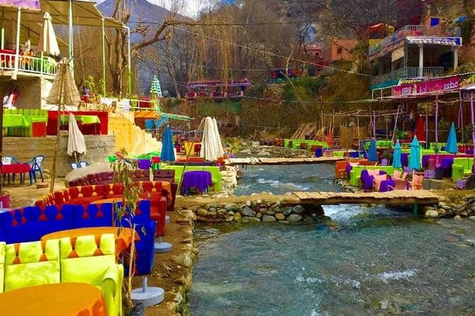 Marrakech: Ourika Valley, Atlas Waterfalls with Guide &Lunch - How long is the day, and how much should you expect to walk?
