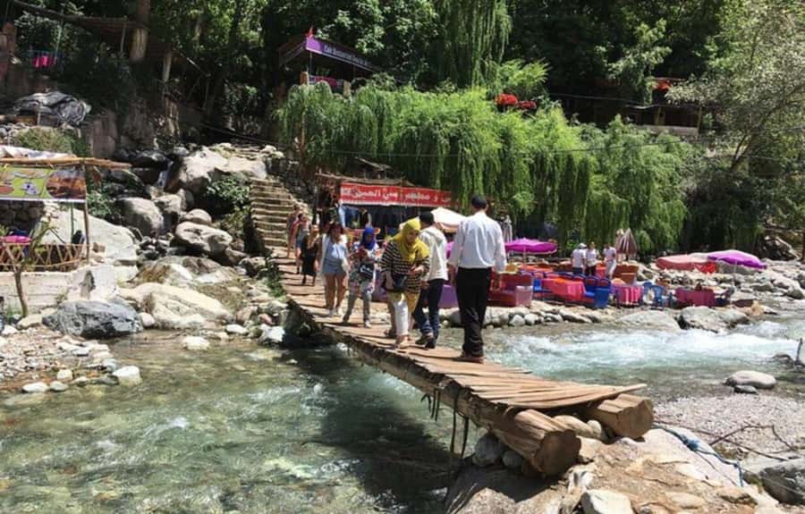 Marrakech: Ourika Valley Day Trip & Waterfalls Hike - Ourika Valley village area: photos, Berber home visit, and what to watch for